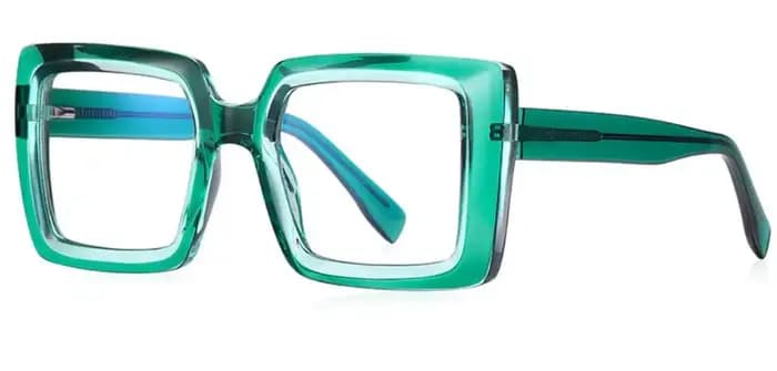 Lunettes optiques Vintage montures 2025 uniques Anti lumière bleue rouge carré lecture