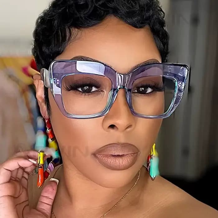 Lunettes de vue transparentes pour hommes et femmes