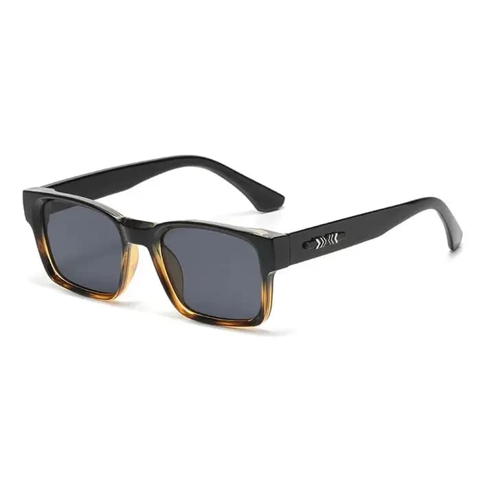 Lunettes de soleil carrées de luxe léger