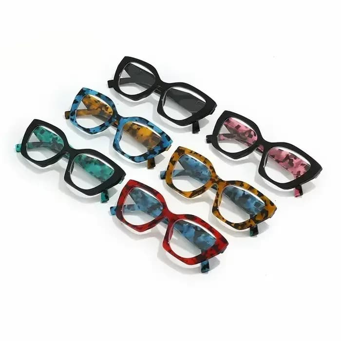 Lunettes de lecture à monture complète imprimées