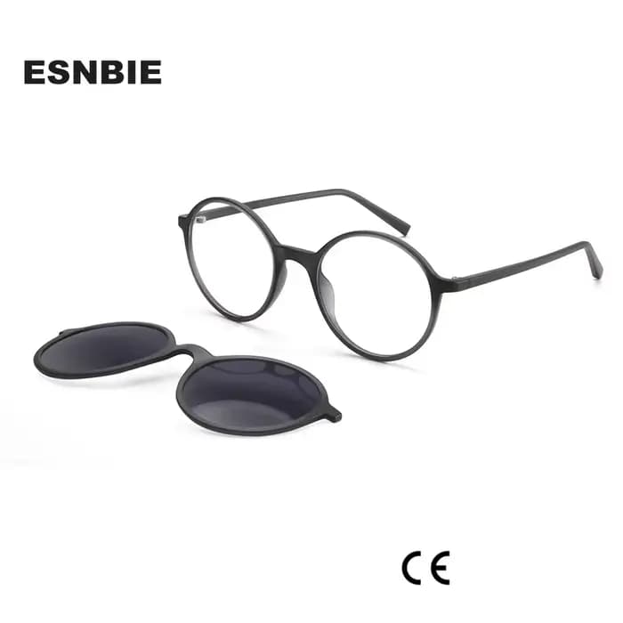 Lunettes de soleil à pince magnétique pour hommes et femmes