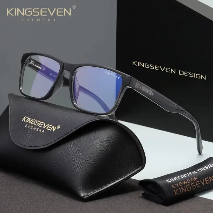 KINGSEVEN lunettes bloquant la lumière bleue hommes femmes mode masculine soulager la Fatigue lunett