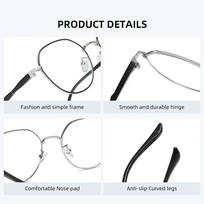 Lunettes de lecture multifocales progressives de luxe