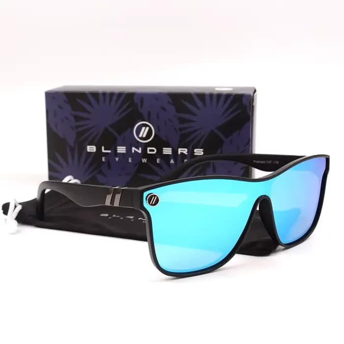 Mélangeurs lentille intégrée miroir lunettes de soleil rétro mode carré hommes et femmes lunettes de