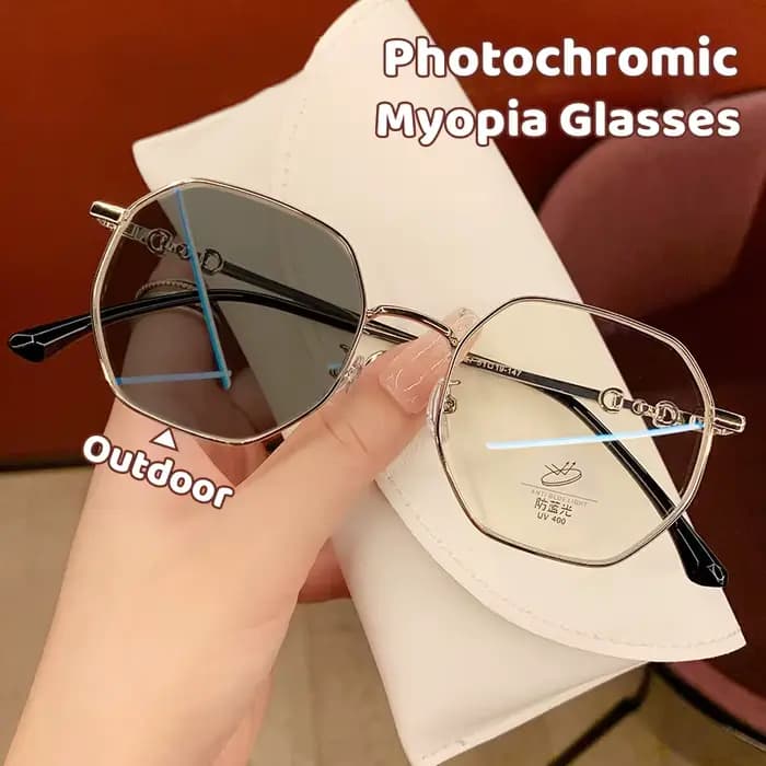 Lunettes photochromiques Anti-bleu pour myopie