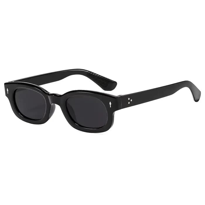 Lunettes de soleil carrées à monture fine et tendance pour hommes et femmes, idéales pour un usage q