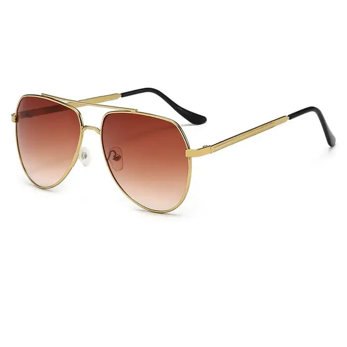 Lunettes de soleil pilote de marque pour hommes et femmes