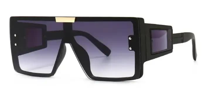 Lunettes de soleil carrées rétro pour femmes
