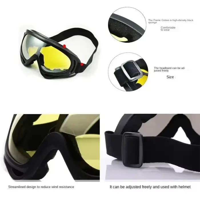 Lunettes de ski de montagne pour hommes
