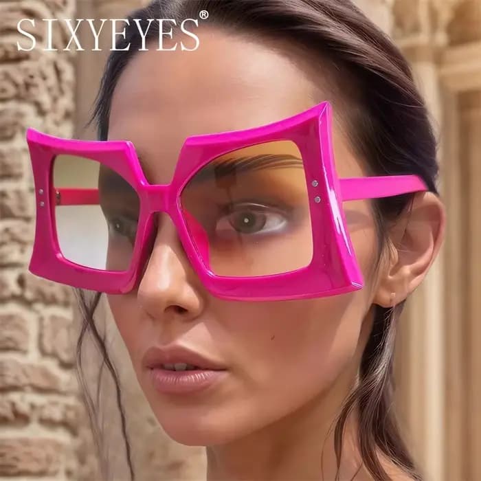 Lunettes de soleil oversize papillon 2026 pour femme – Tendance
