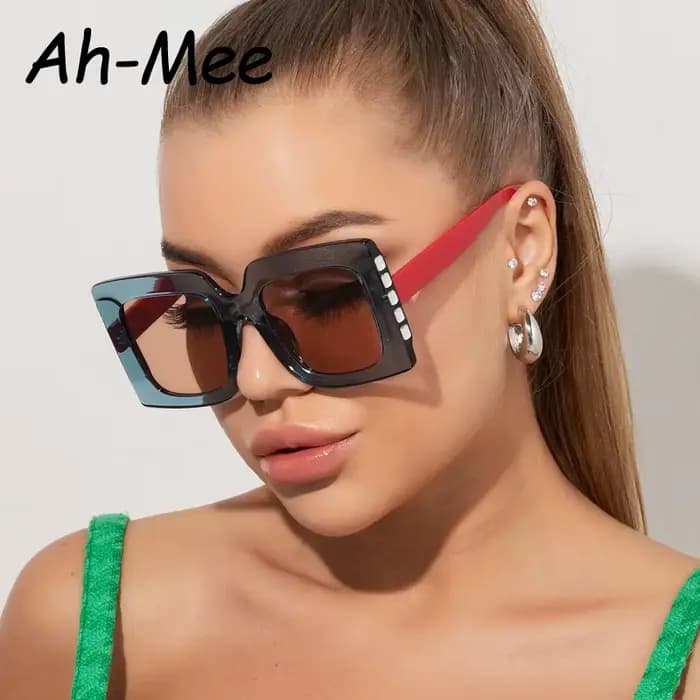 Randonnée nouvelle mode femmes carré Anti lumière lunettes pour dames moderne marque de luxe