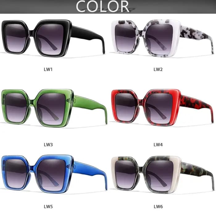 Lunettes tendance décontractées nuances de pierre couleur protégée UV pour femmes hommes cyclisme en plein air