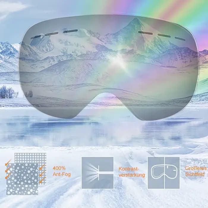 Lunettes de Ski OTG Protection UV hiver neige