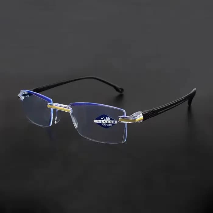 Dioptrie + 1.0 + 1.5 + 2.0 + 2.5 + 3.5 + 4.0 sans cadre Anti-lumière bleue lunettes de lecture femmes hommes dames