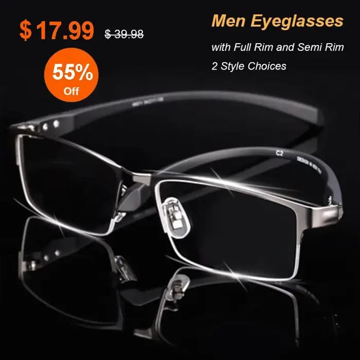 Monture de lunettes en alliage pour hommes, branches flexibles, jambes, matériau en alliage de galva