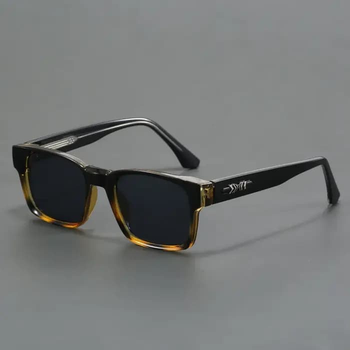 Lunettes de soleil polarisées carrées de qualité pour hommes