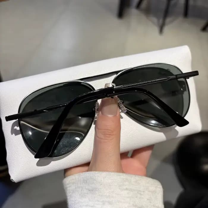 Nouvelles lunettes de soleil en verre 2026 pour hommes
