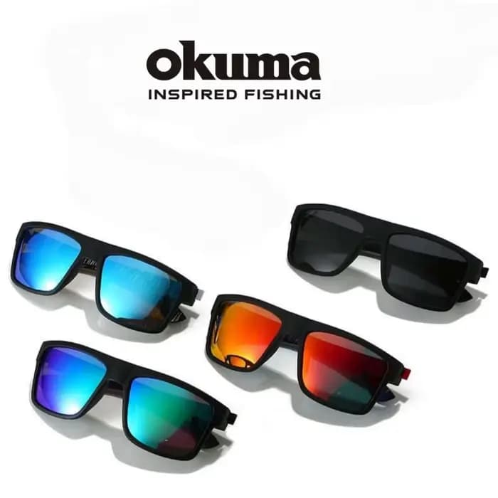 Nouvelles lunettes de soleil polarisées pour hommes Okuma avec fonction de protection UV