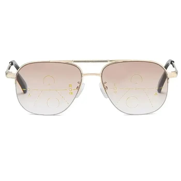 Lunettes de lecture progressives multifocales anti-lumière bleue pour hommes et femmes