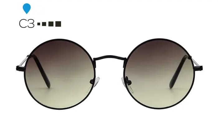 SORVINO Steampunk lunettes de soleil rondes marque de luxe concepteur hommes femmes lentilles rouges rétro Vintage