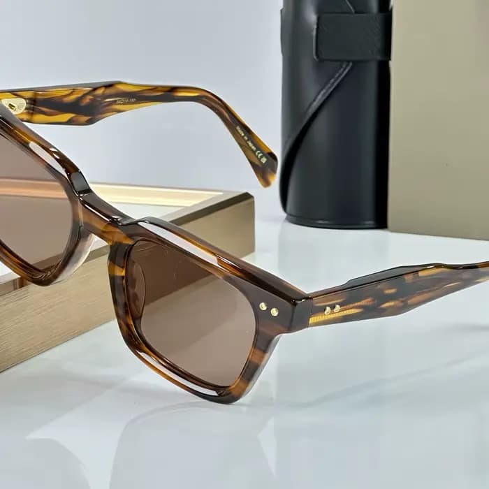 Lunettes de soleil de luxe MONOLIX DTS750 rectangulaires en acétate