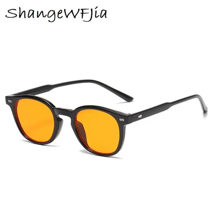Petites lunettes de soleil carrées vintage pour hommes et femmes