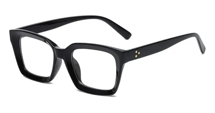 Lunettes carrées transparentes pour femmes
