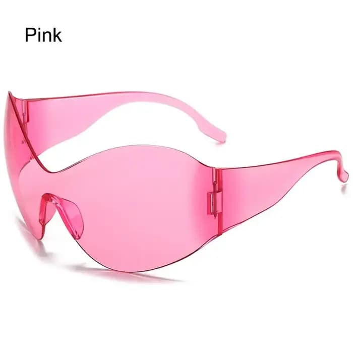 Lunettes de soleil sans monture pour femmes et hommes