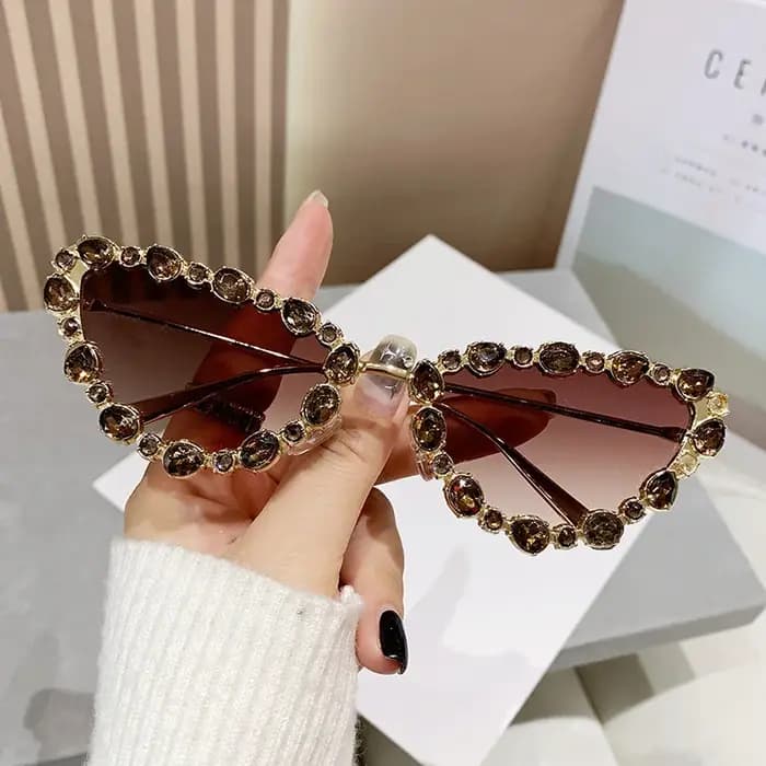 Lunettes De soleil œil De chat Design De luxe femmes hommes mode Vintage marque