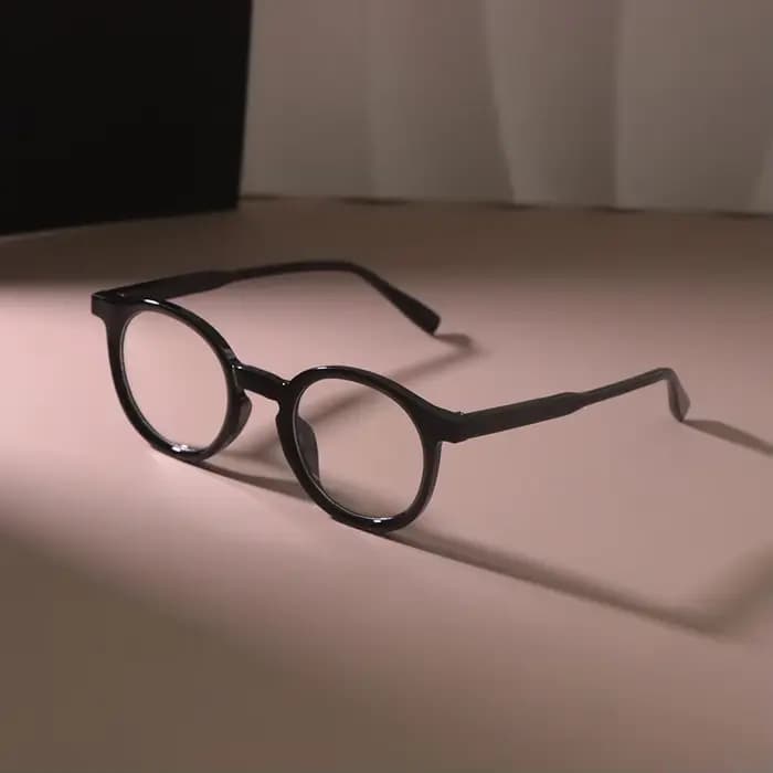 Lunettes de vue rondes transparentes décontractées pour hommes et femmes, lunettes optiques claires,