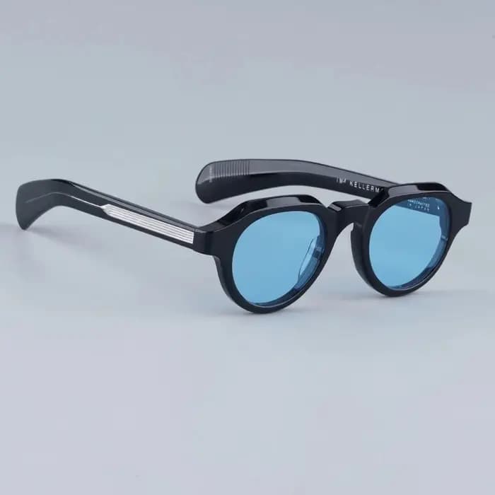 JMM KELLERMAN Lunettes de soleil rondes à la mode