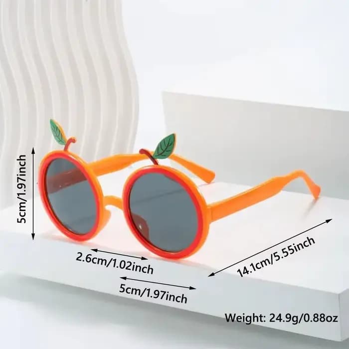 Lunettes de soleil tendance en forme d'ananas