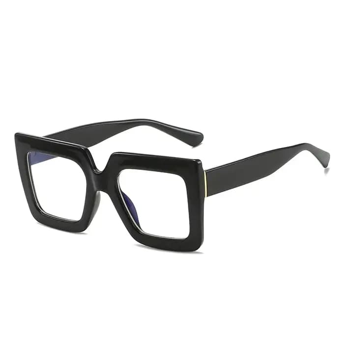 Grandes montures de lunettes carrées surdimensionnées pour femmes