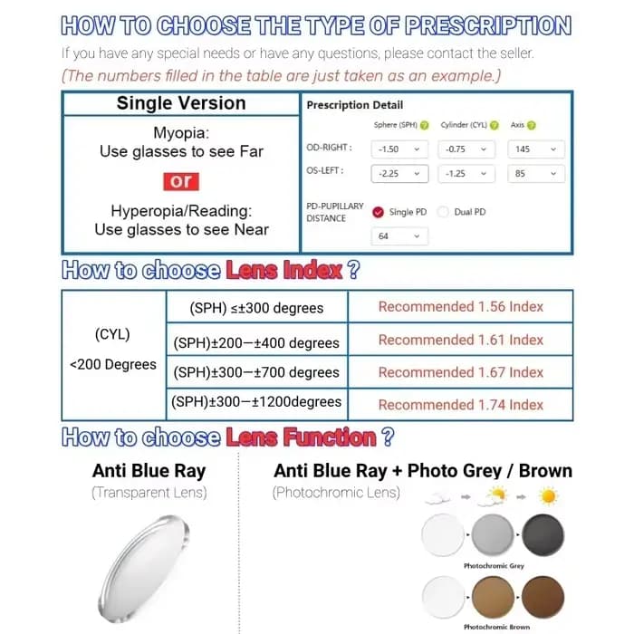 Lunettes de vue sans monture SEAMERGO