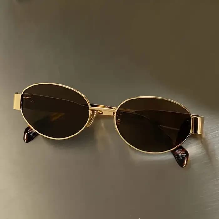 Lunettes de soleil ovales tendance pour femmes