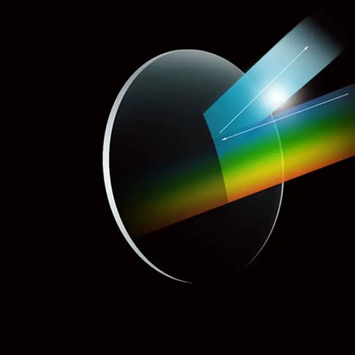 1.67 lentilles de Prescription optiques asphériques photochromiques à Vision unique
