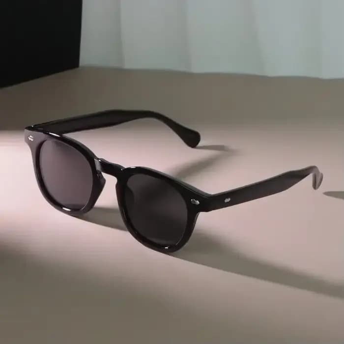 Lunettes De soleil rondes élégantes femmes hommes Vintage marque miroir lentille