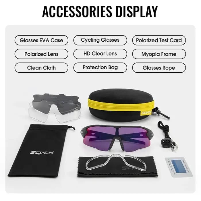 Polarisé 3 lentilles hommes femmes cyclisme pêche Sport lunettes vélo de route lunettes de course vélo course conduite lunettes de soleil vtt lunettes
