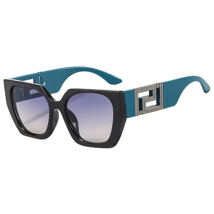 Lunettes de soleil carrées surdimensionnées pour femmes, Vintage, tendance, nuances dégradées, marqu
