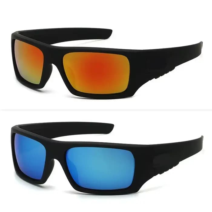 Lunettes de soleil carrées vintage pour hommes et femmes