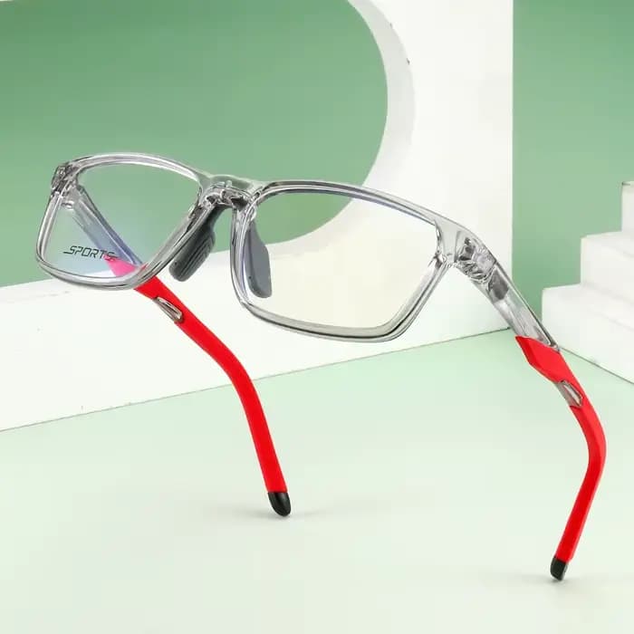 2024 nouvelles lunettes de sport cadre ultra-léger TR90 lunettes de basket-ball pour hommes cadre ca