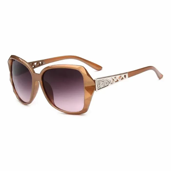 2025 Vintage grand cadre miroir lunettes De soleil femmes marque concepteur dégradé lentille haute qualité