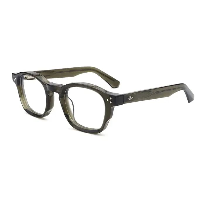 Gatenac Vintage épaissi acétate lunettes cadre hommes carré qualité à la main