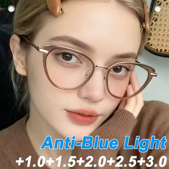 Lunettes de presbytie œil de chat HD
