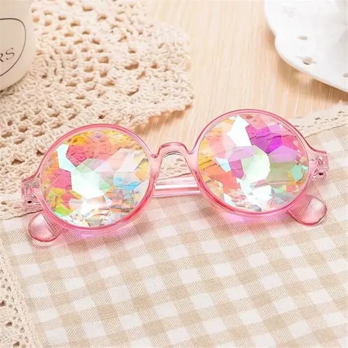 Lunettes Caleidoscope Colorées pour Femmes