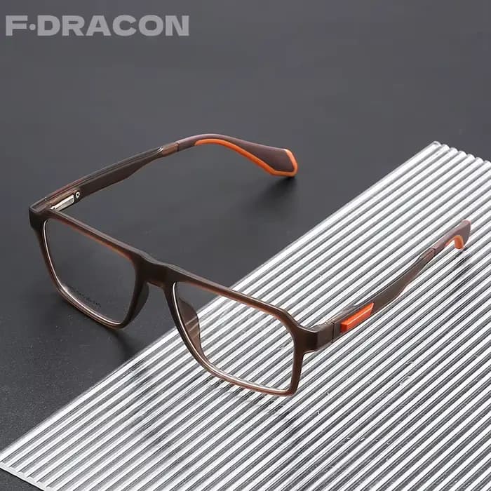 2024 nouvelles lunettes de sport mode carré cyclisme hommes lunettes cadre Ultra-léger optique Presc