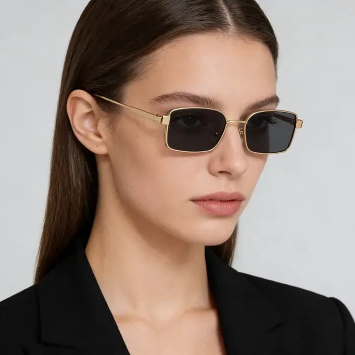 Lunettes de soleil carrées pour hommes et femmes