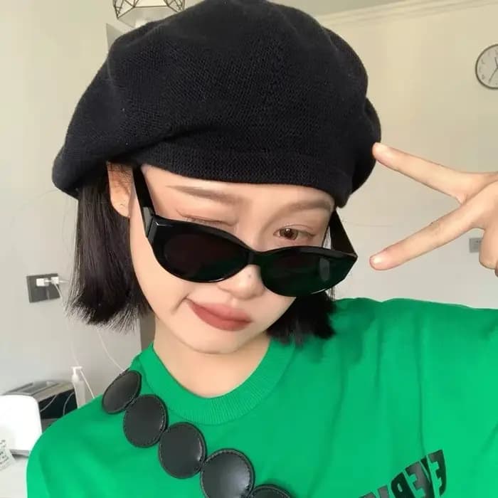 Nouvelles lunettes de soleil œil de chat pour femmes