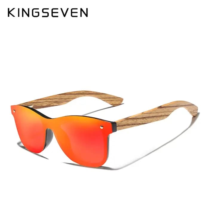 KINGSEVEN 2024 Lunettes de soleil carrées polarisées pour hommes et femmes