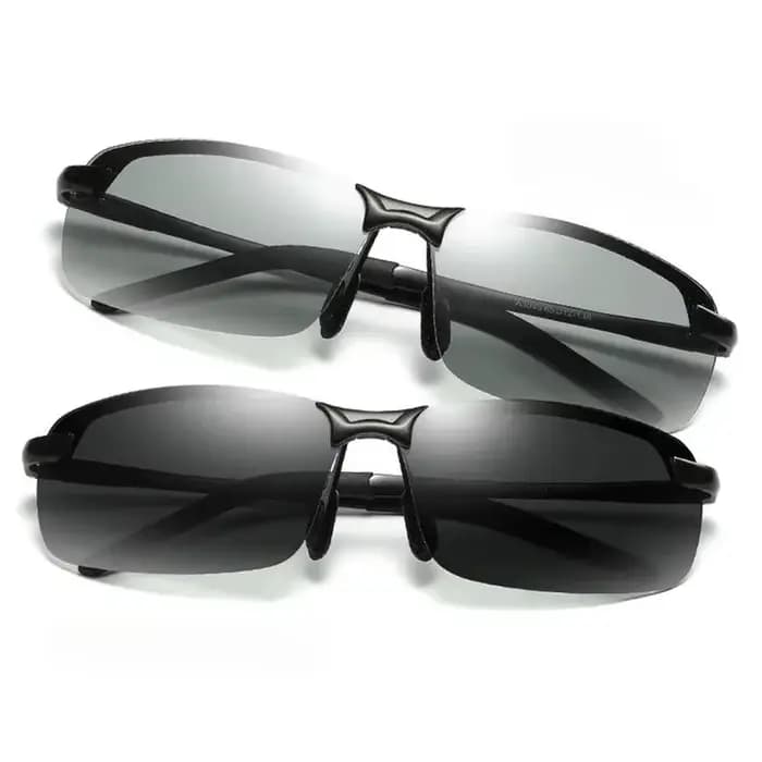 Lunettes de soleil polarisées photochromiques pour homme